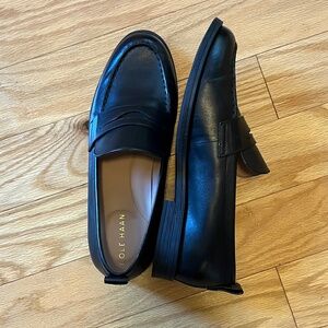 Classic black loafers